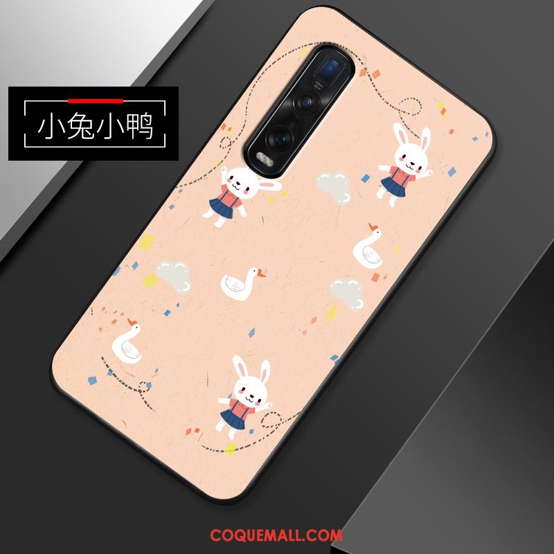 Étui Oppo Find X2 Pro Dessin Animé Incassable Tout Compris, Coque Oppo Find X2 Pro En Silicone Petit