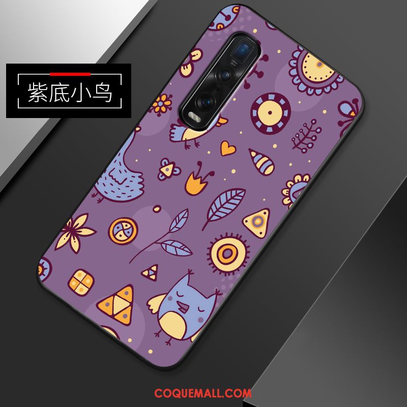 Étui Oppo Find X2 Pro Dessin Animé Incassable Tout Compris, Coque Oppo Find X2 Pro En Silicone Petit