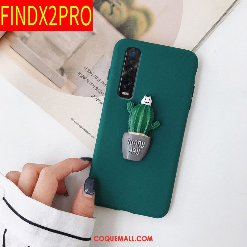 Étui Oppo Find X2 Pro Fluide Doux Téléphone Portable Très Mince, Coque Oppo Find X2 Pro Délavé En Daim Incassable
