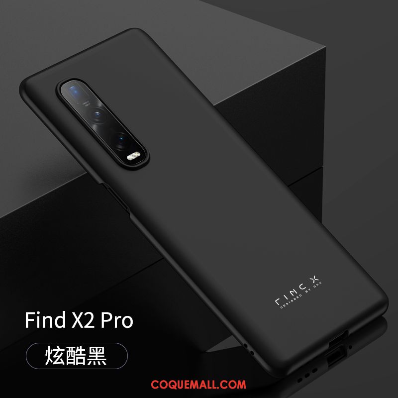 Étui Oppo Find X2 Pro Tout Compris Bleu Incassable, Coque Oppo Find X2 Pro Difficile Délavé En Daim