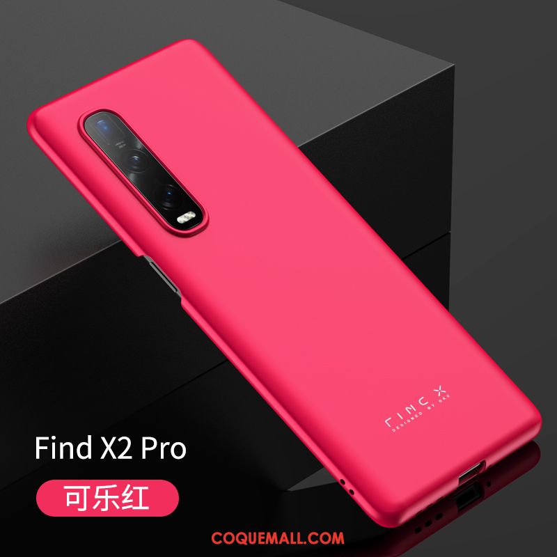 Étui Oppo Find X2 Pro Tout Compris Bleu Incassable, Coque Oppo Find X2 Pro Difficile Délavé En Daim