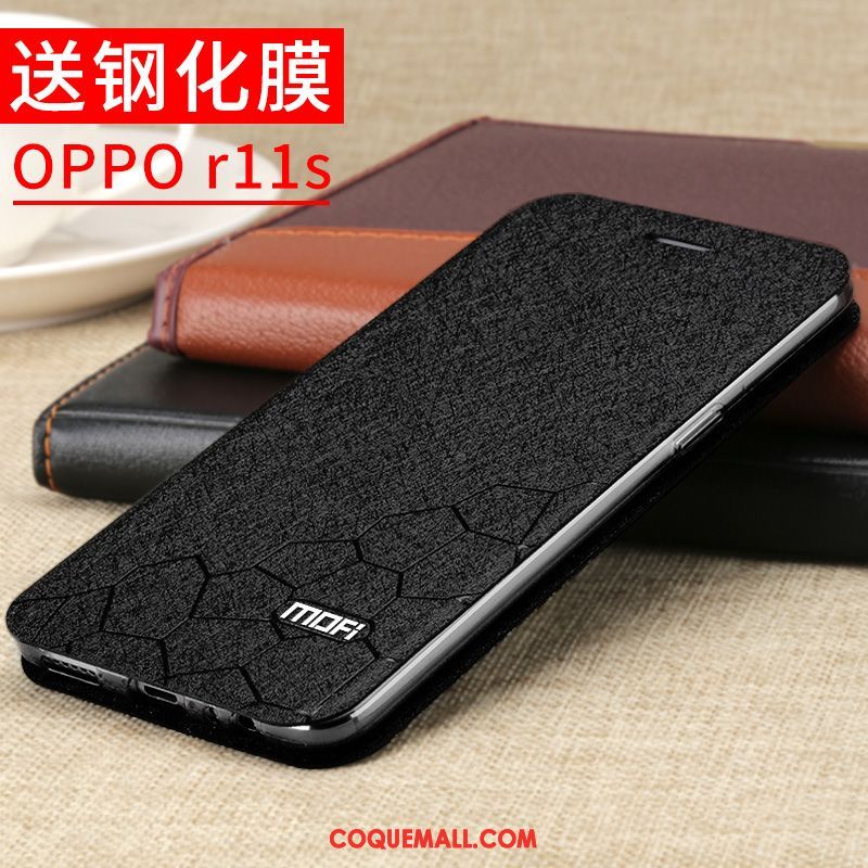 Étui Oppo R11s Amoureux Incassable Tout Compris, Coque Oppo R11s Protection Délavé En Daim