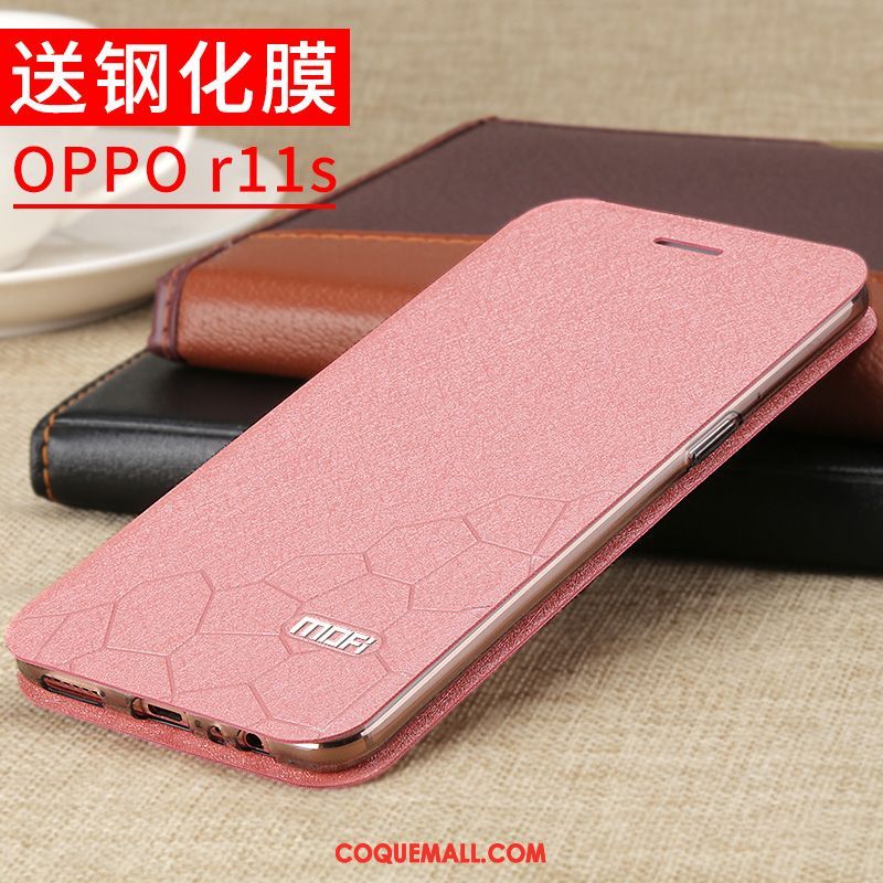 Étui Oppo R11s Amoureux Incassable Tout Compris, Coque Oppo R11s Protection Délavé En Daim