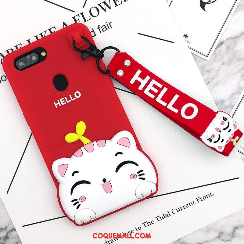 Étui Oppo R11s Dessin Animé Téléphone Portable Incassable, Coque Oppo R11s Fluide Doux Charmant