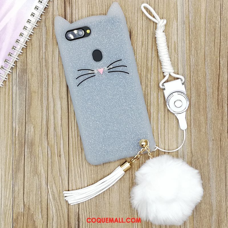 Étui Oppo R11s Dessin Animé Téléphone Portable Incassable, Coque Oppo R11s Fluide Doux Charmant