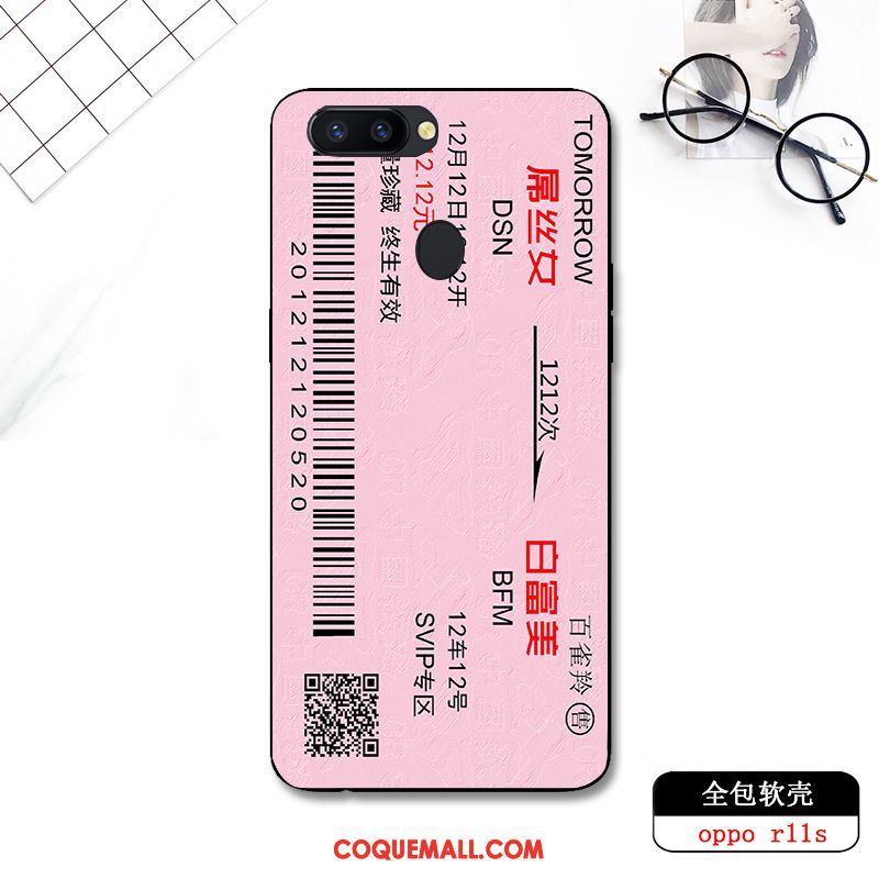 Étui Oppo R11s Fluide Doux Ornements Suspendus Téléphone Portable, Coque Oppo R11s Créatif Style Chinois