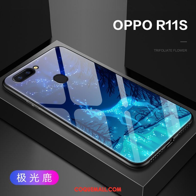 Étui Oppo R11s Incassable Créatif Violet, Coque Oppo R11s Tout Compris Difficile