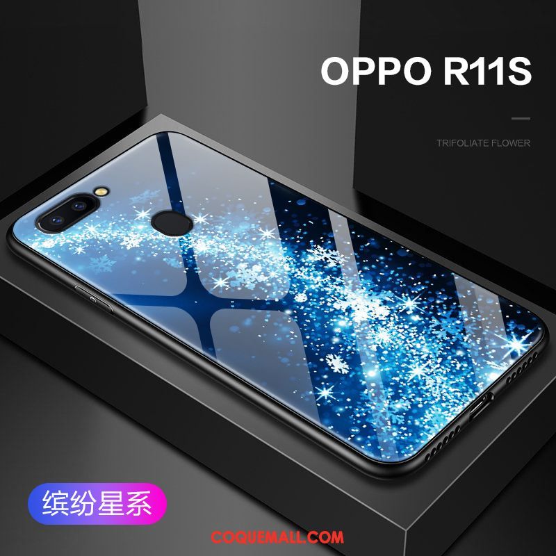 Étui Oppo R11s Incassable Créatif Violet, Coque Oppo R11s Tout Compris Difficile