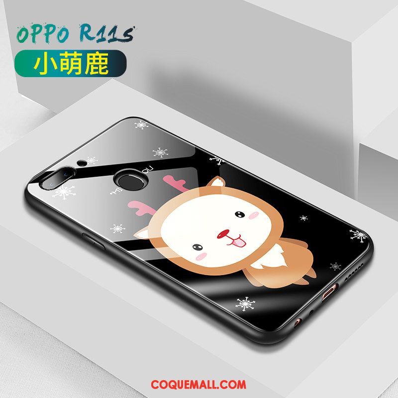 Étui Oppo R11s Tendance Dessin Animé Silicone, Coque Oppo R11s Créatif Très Mince