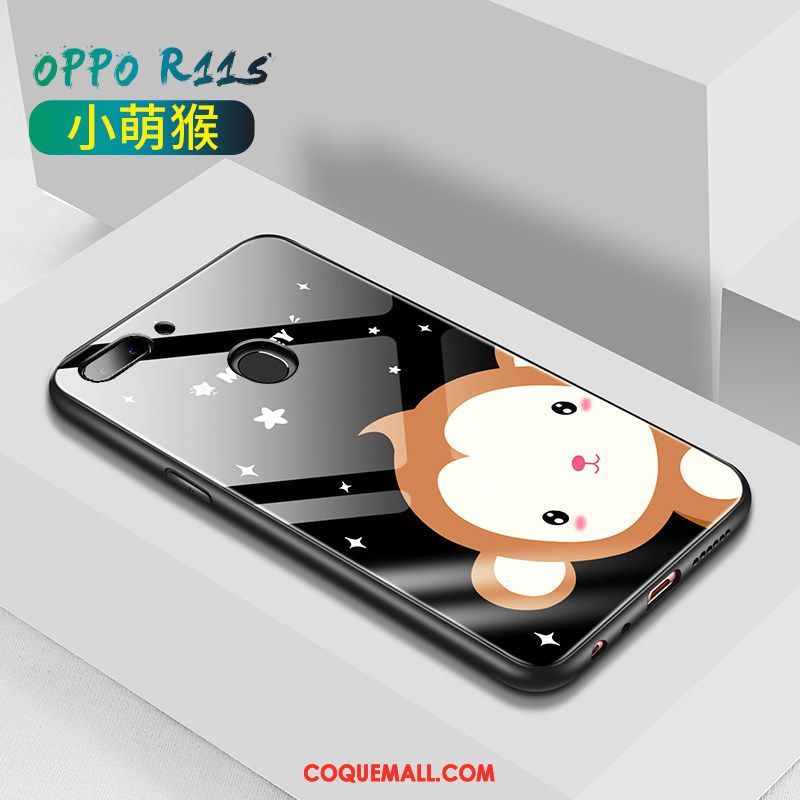 Étui Oppo R11s Tendance Dessin Animé Silicone, Coque Oppo R11s Créatif Très Mince