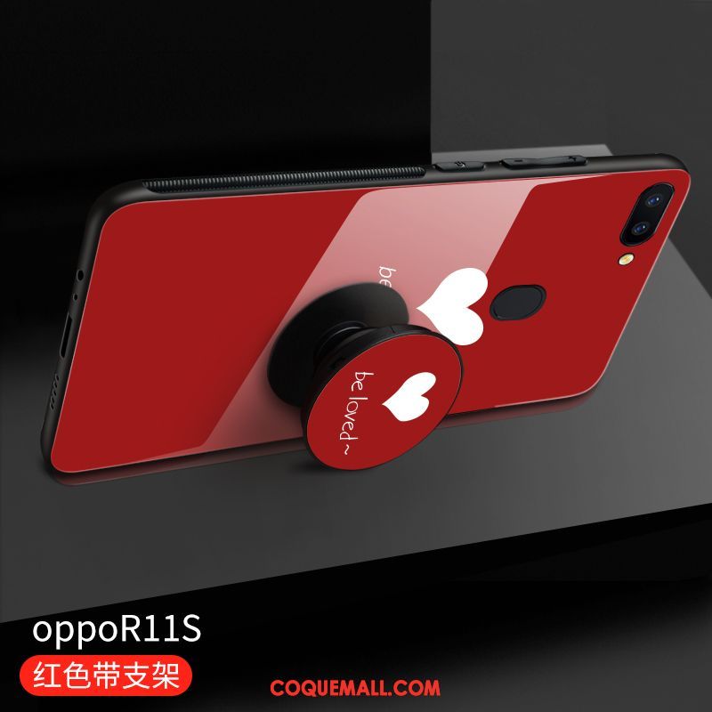 Étui Oppo R11s Téléphone Portable Personnalité Blanc, Coque Oppo R11s Marque De Tendance Nouveau