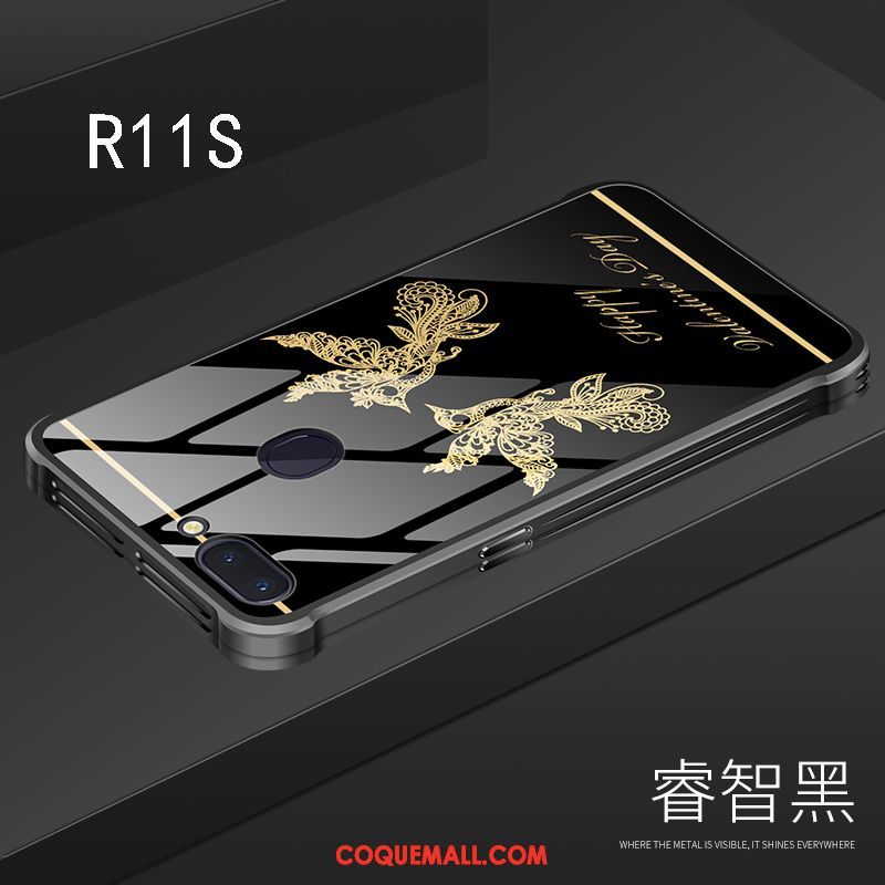 Étui Oppo R11s Étoile Net Rouge Créatif, Coque Oppo R11s Marque De Tendance Personnalité