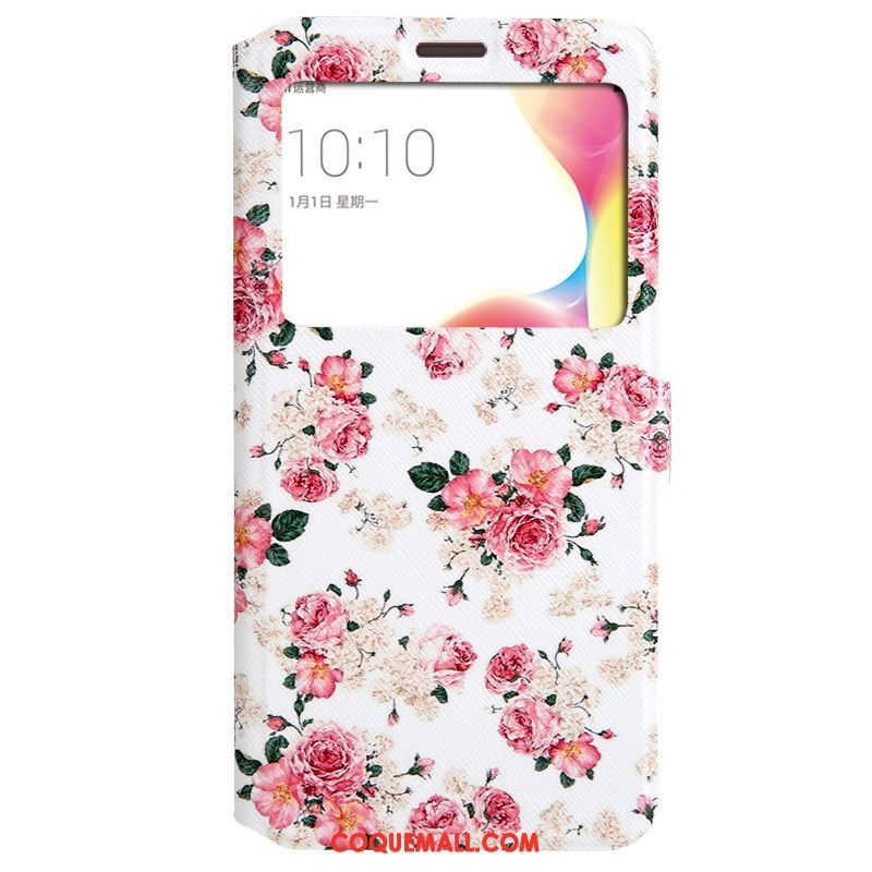 Étui Oppo R11s Étui En Cuir Incassable Windows, Coque Oppo R11s Fluide Doux Dessin Animé