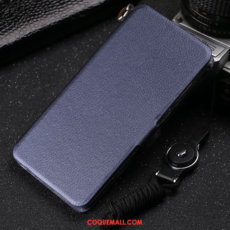 Étui Oppo R15 Charmant Incassable Bleu, Coque Oppo R15 Téléphone Portable Silicone