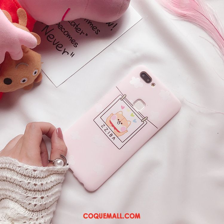 Étui Oppo R15 Charmant Mignonne Tendance, Coque Oppo R15 Fluide Doux Rose