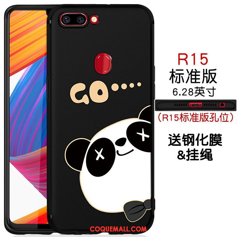 Étui Oppo R15 Délavé En Daim Tout Compris Téléphone Portable, Coque Oppo R15 Rouge Fluide Doux