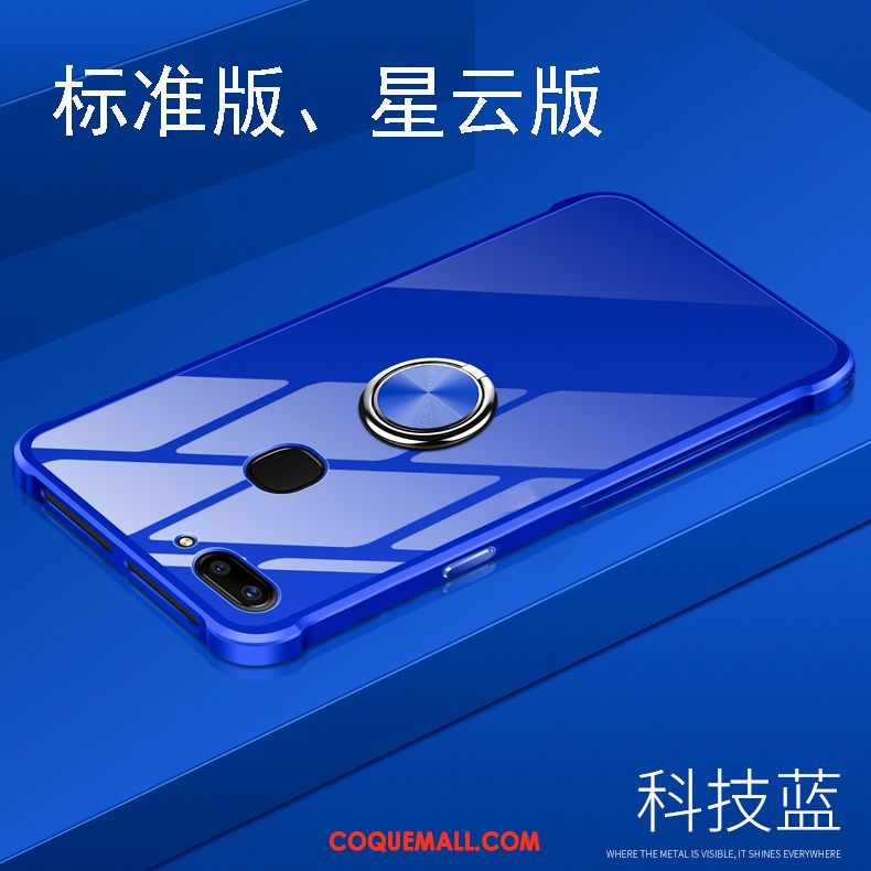 Étui Oppo R15 Magnétisme Tout Compris Border, Coque Oppo R15 Métal Étoile