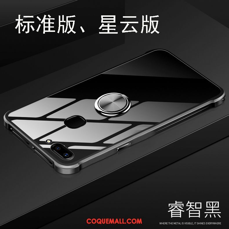 Étui Oppo R15 Magnétisme Tout Compris Border, Coque Oppo R15 Métal Étoile