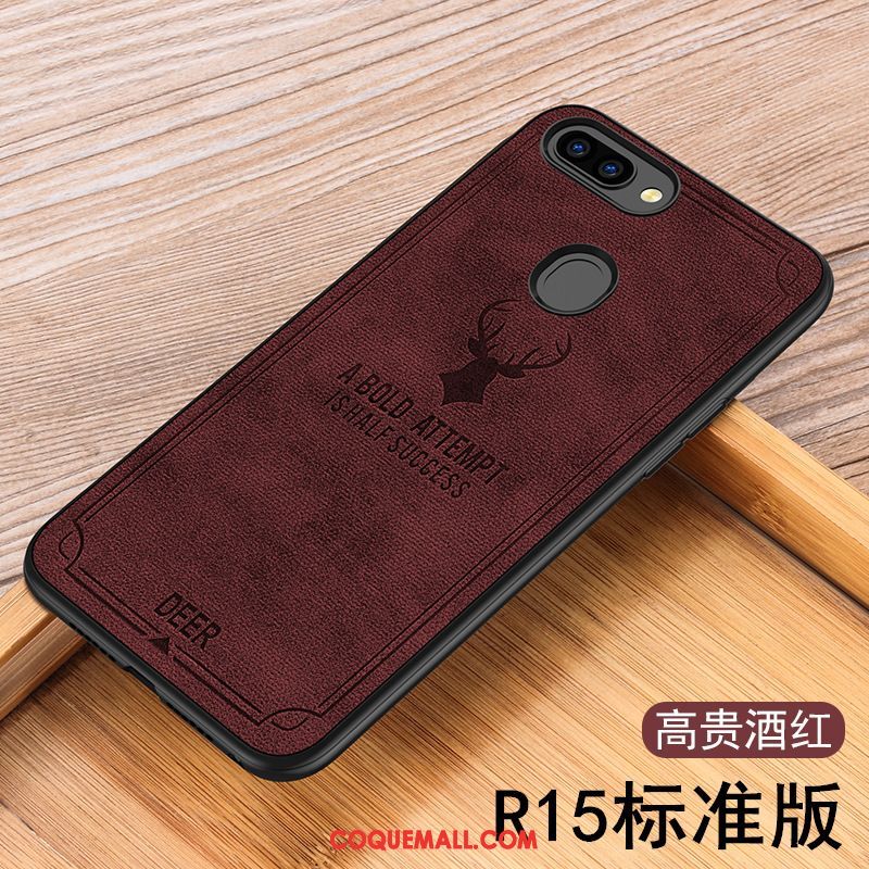 Étui Oppo R15 Modèle Fleurie Téléphone Portable Créatif, Coque Oppo R15 Marque De Tendance Personnalité