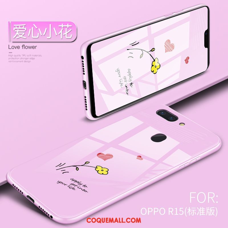 Étui Oppo R15 Personnalité Net Rouge Tendance, Coque Oppo R15 Violet Charmant