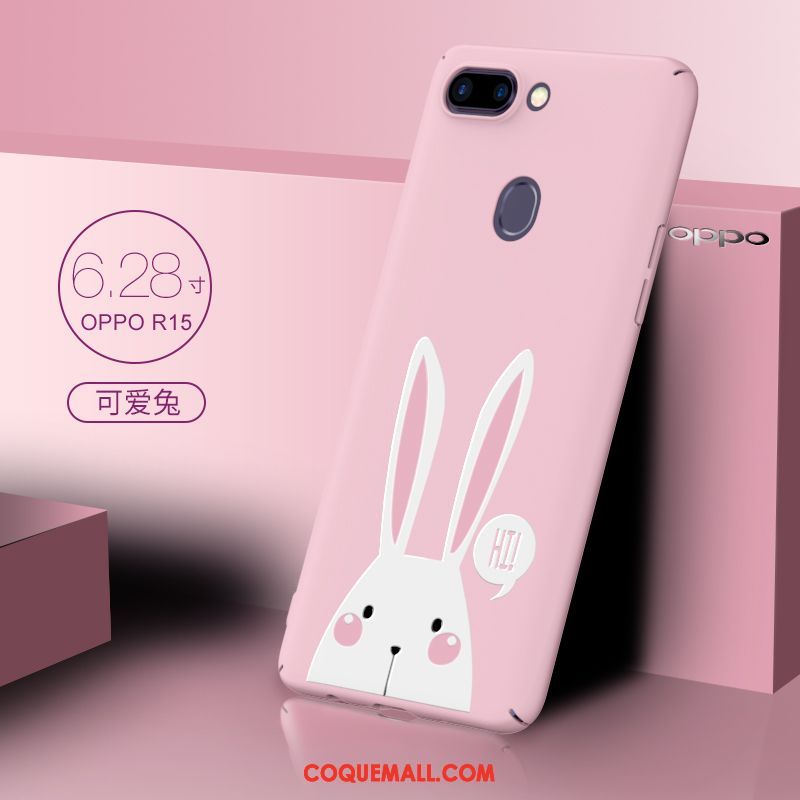 Étui Oppo R15 Personnalité Nouveau Délavé En Daim, Coque Oppo R15 Téléphone Portable Incassable