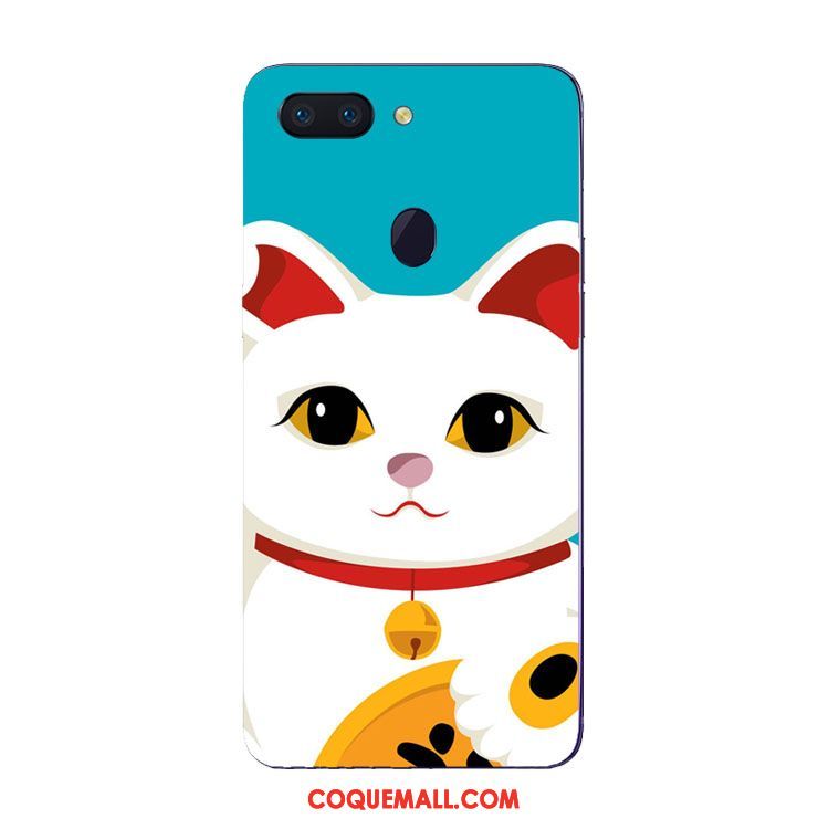 Étui Oppo R15 Pro Chiens Chat Bleu, Coque Oppo R15 Pro Téléphone Portable Fluide Doux