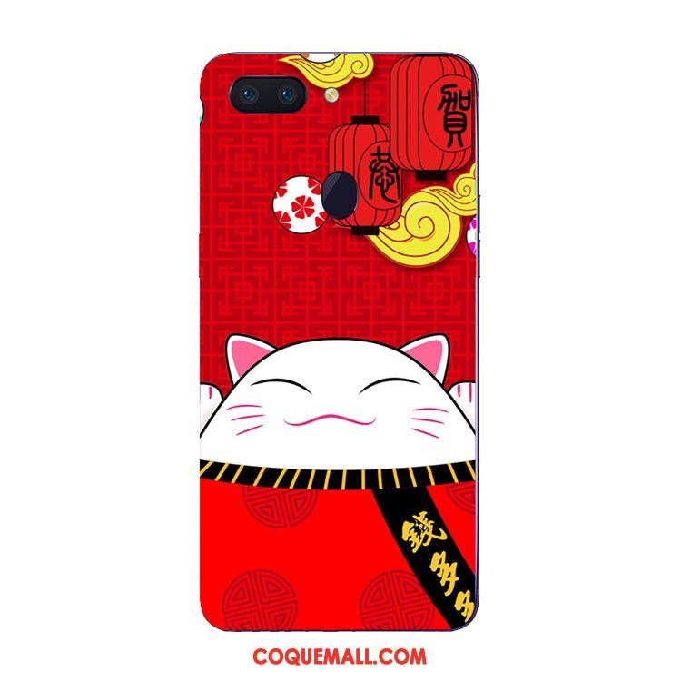 Étui Oppo R15 Pro Chiens Chat Bleu, Coque Oppo R15 Pro Téléphone Portable Fluide Doux