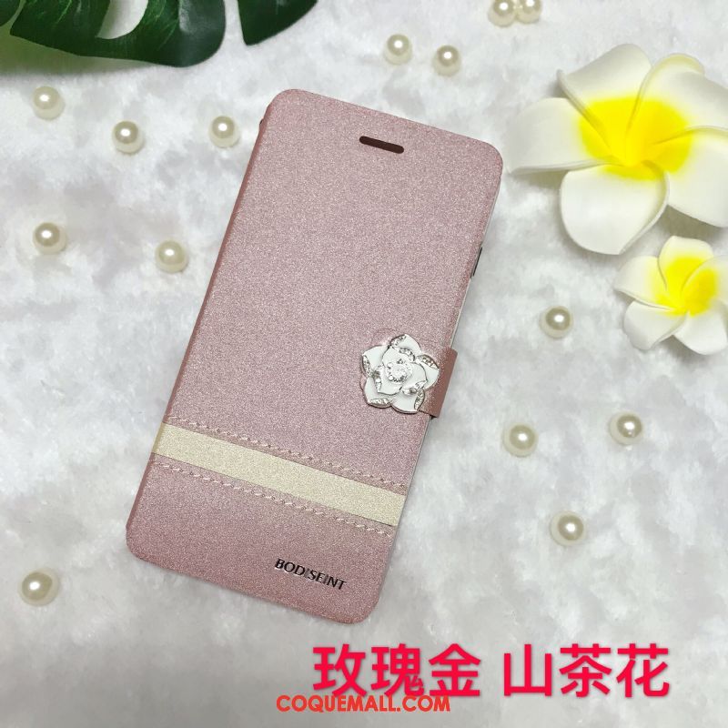 Étui Oppo R15 Pro Clamshell Incassable Rose, Coque Oppo R15 Pro Étui En Cuir Protection