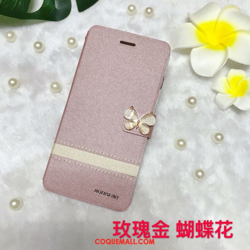 Étui Oppo R15 Pro Clamshell Incassable Rose, Coque Oppo R15 Pro Étui En Cuir Protection