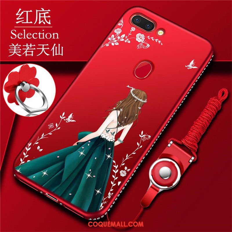 Étui Oppo R15 Pro Fluide Doux Incassable Délavé En Daim, Coque Oppo R15 Pro Protection Étoile