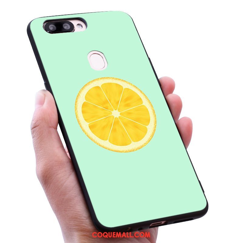 Étui Oppo R15 Pro Fluide Doux Silicone Fruit, Coque Oppo R15 Pro Petit Incassable