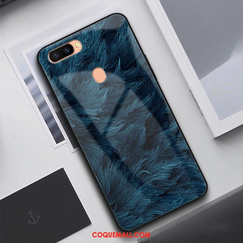 Étui Oppo R15 Pro Protection Téléphone Portable Verre, Coque Oppo R15 Pro Silicone Vent