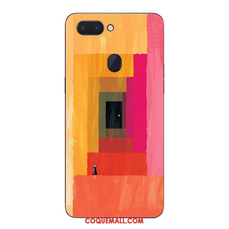 Étui Oppo R15 Pro Silicone Fluide Doux Art, Coque Oppo R15 Pro Dessin Animé Protection