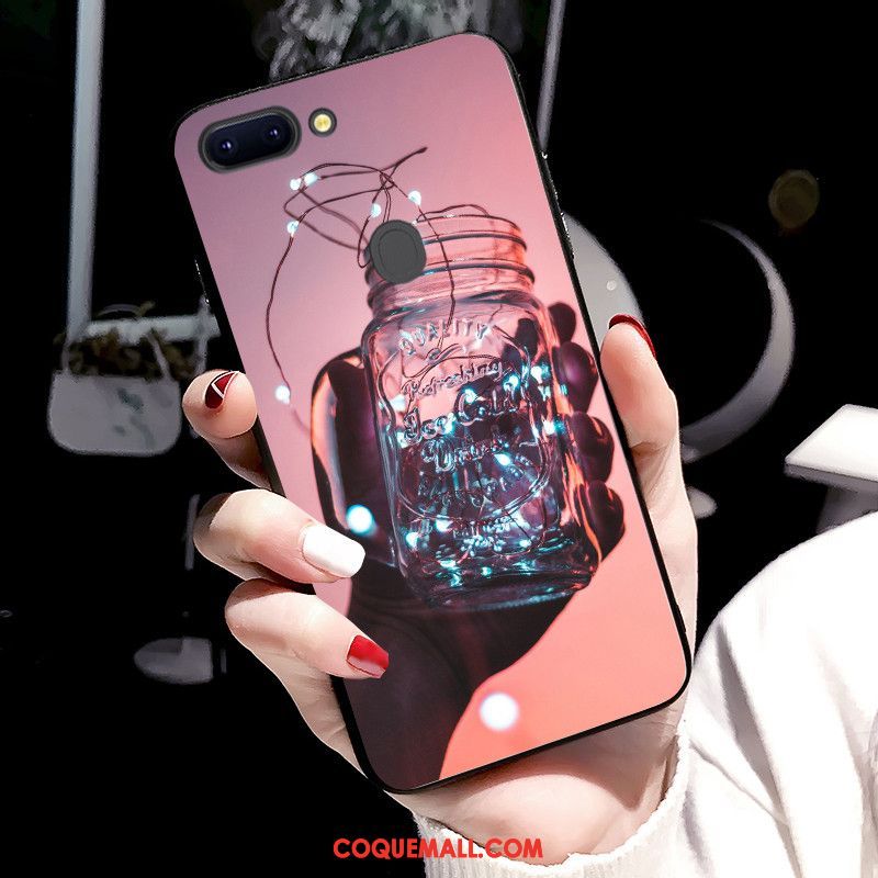 Étui Oppo R15 Pro Style Chinois Vert Téléphone Portable, Coque Oppo R15 Pro Fluide Doux Peinture