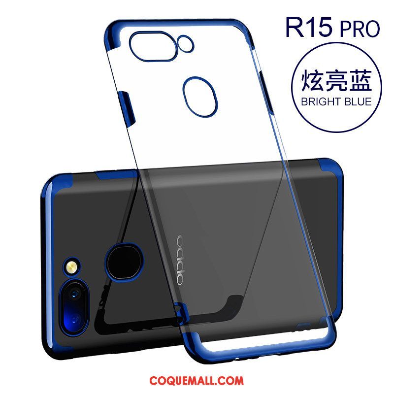 Étui Oppo R15 Pro Très Mince Incassable Marque De Tendance, Coque Oppo R15 Pro Étoile Or