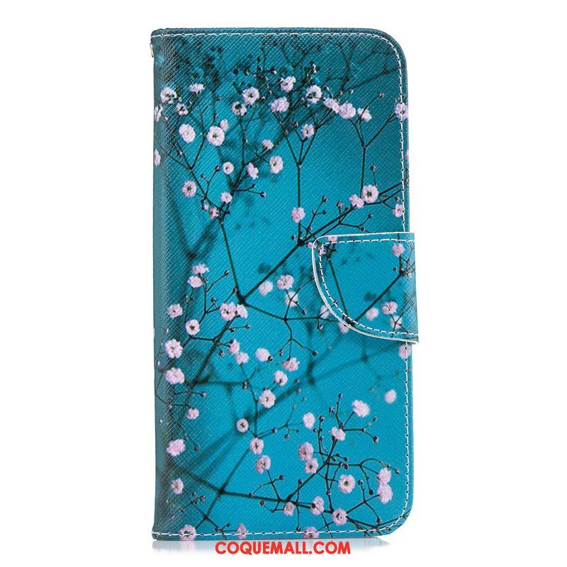 Étui Oppo R15 Pro Téléphone Portable Étui En Cuir Charmant, Coque Oppo R15 Pro Tout Compris Bleu