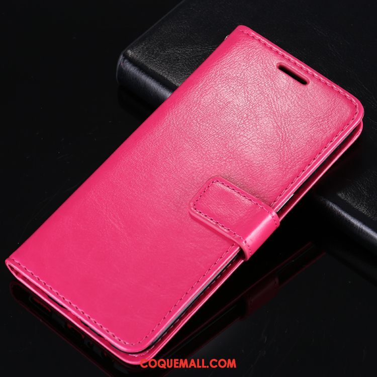 Étui Oppo R15 Pro Étui En Cuir Incassable Tout Compris, Coque Oppo R15 Pro Silicone Rose