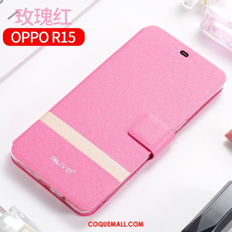 Étui Oppo R15 Protection Clamshell Silicone, Coque Oppo R15 Tout Compris Bleu