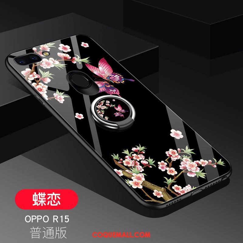 Étui Oppo R15 Silicone Amoureux Charmant, Coque Oppo R15 Fluide Doux Verre