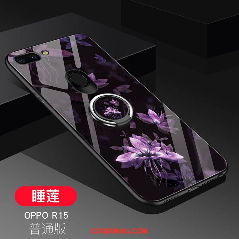 Étui Oppo R15 Silicone Amoureux Charmant, Coque Oppo R15 Fluide Doux Verre