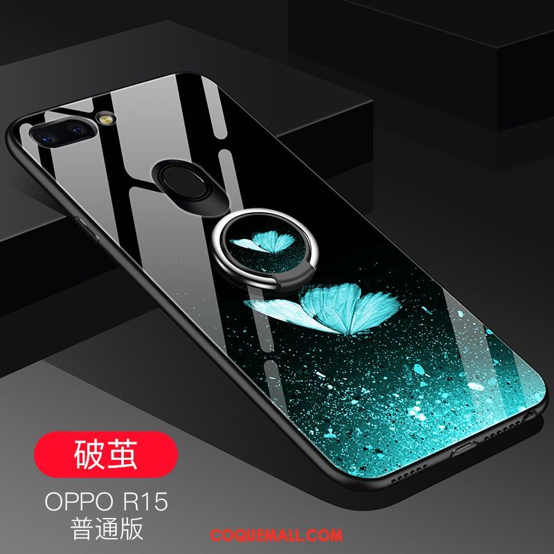 Étui Oppo R15 Silicone Amoureux Charmant, Coque Oppo R15 Fluide Doux Verre