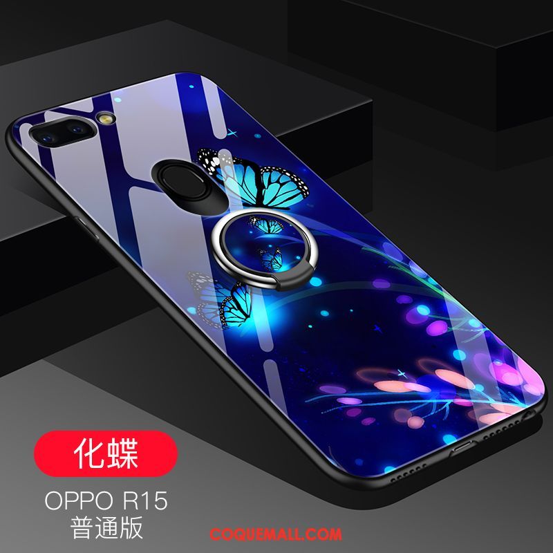 Étui Oppo R15 Silicone Amoureux Charmant, Coque Oppo R15 Fluide Doux Verre