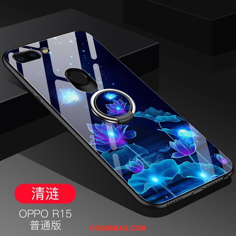 Étui Oppo R15 Silicone Amoureux Charmant, Coque Oppo R15 Fluide Doux Verre