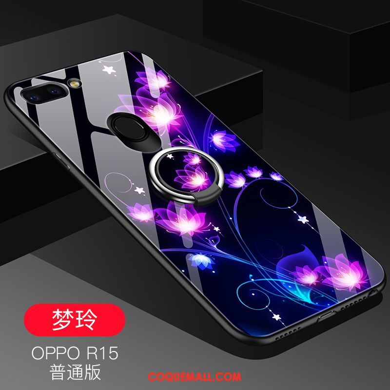 Étui Oppo R15 Silicone Amoureux Charmant, Coque Oppo R15 Fluide Doux Verre