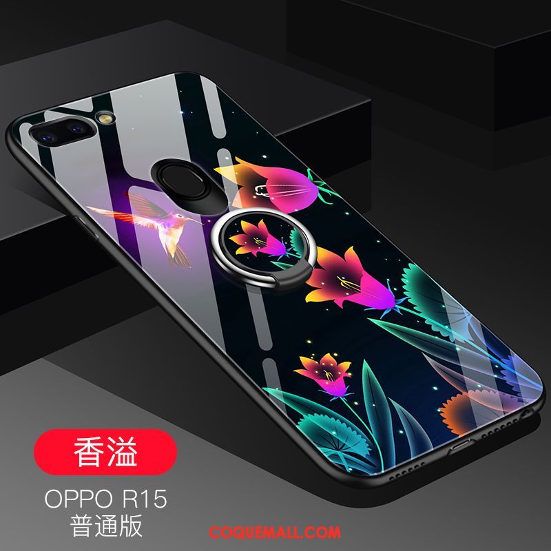 Étui Oppo R15 Silicone Amoureux Charmant, Coque Oppo R15 Fluide Doux Verre