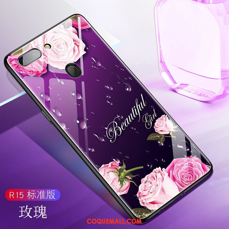 Étui Oppo R15 Silicone Fluide Doux Ornements Suspendus, Coque Oppo R15 Amoureux Très Mince