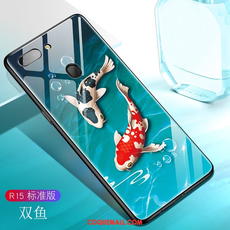 Étui Oppo R15 Silicone Fluide Doux Ornements Suspendus, Coque Oppo R15 Amoureux Très Mince