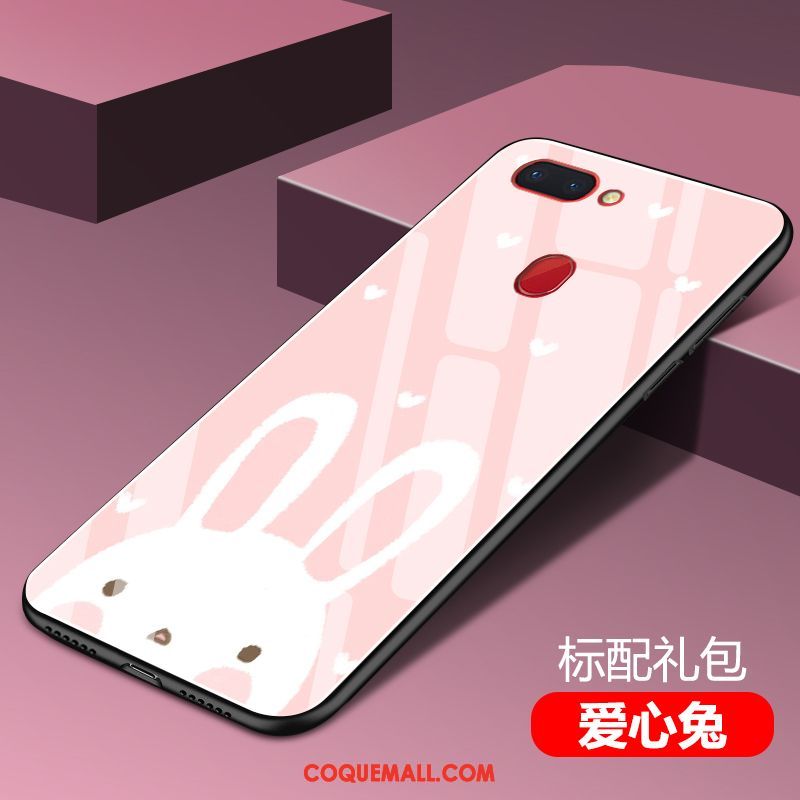 Étui Oppo R15 Tendance Étoile Net Rouge, Coque Oppo R15 Charmant Rose