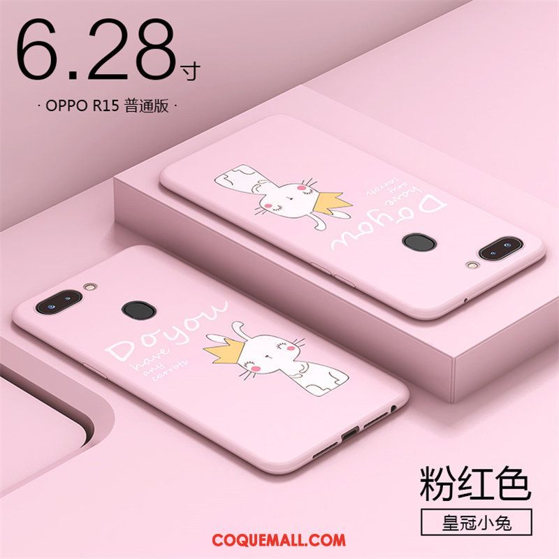 Étui Oppo R15 Tout Compris Délavé En Daim Incassable, Coque Oppo R15 Bleu Silicone