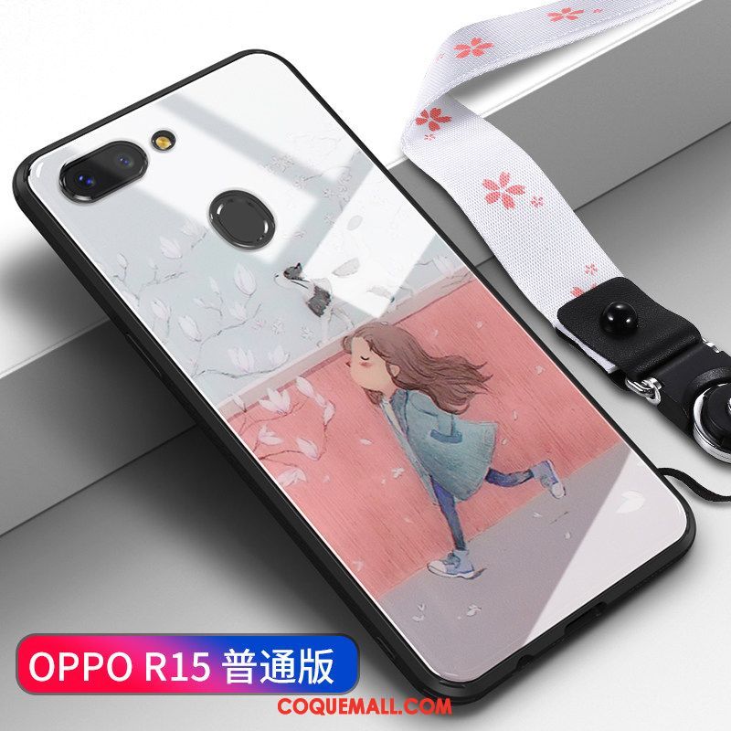 Étui Oppo R15 Verre Incassable Tendance, Coque Oppo R15 Silicone Très Mince